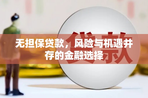 德钦无担保贷款，风险与机遇并存的金融选择