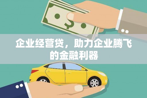 德钦企业经营贷，助力企业腾飞的金融利器