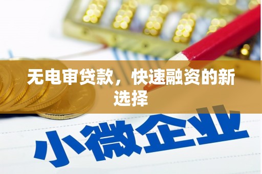 德钦无电审贷款，快速融资的新选择