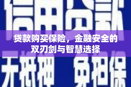 德钦贷款购买保险，金融安全的双刃剑与智慧选择