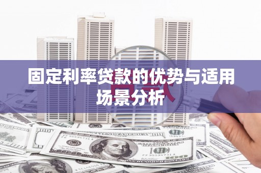 德钦固定利率贷款的优势与适用场景分析