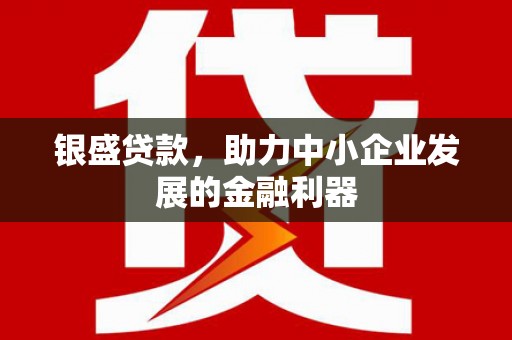 德钦银盛贷款，助力中小企业发展的金融利器