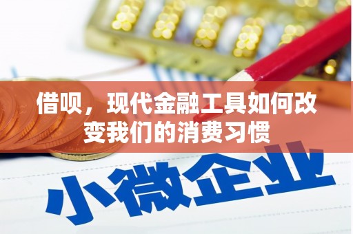 德钦借呗，现代金融工具如何改变我们的消费习惯