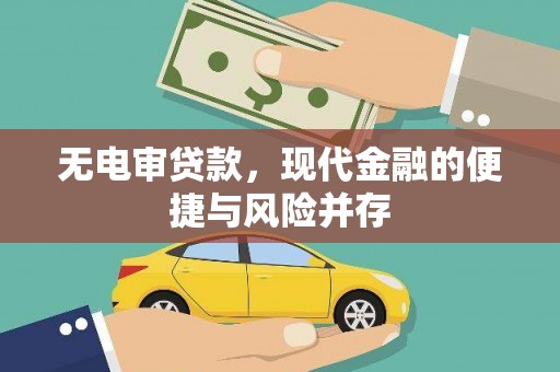 德钦无电审贷款，现代金融的便捷与风险并存