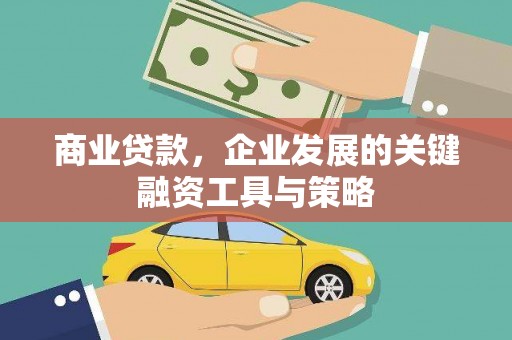 德钦商业贷款，企业发展的关键融资工具与策略