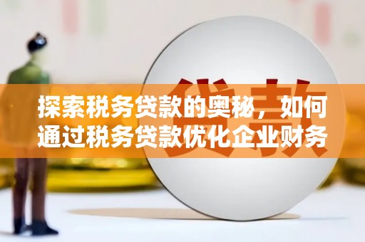 德钦探索税务贷款的奥秘，如何通过税务贷款优化企业财务