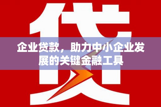 德钦企业贷款，助力中小企业发展的关键金融工具