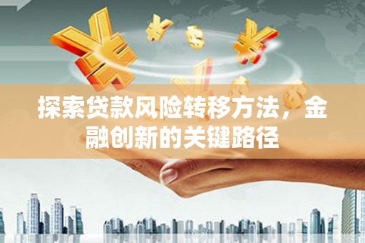 德钦探索贷款风险转移方法，金融创新的关键路径