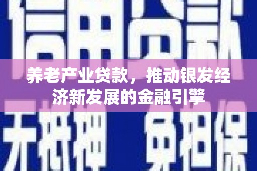 德钦养老产业贷款，推动银发经济新发展的金融引擎
