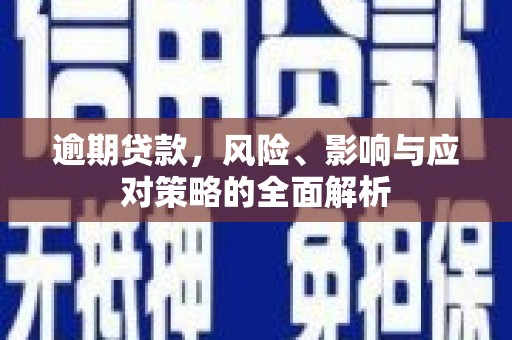 德钦逾期贷款，风险、影响与应对策略的全面解析