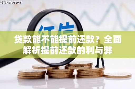 德钦贷款能不能提前还款？全面解析提前还款的利与弊