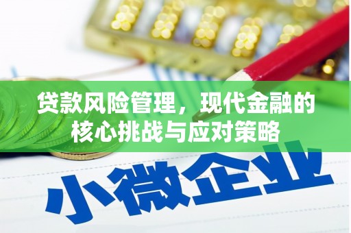 德钦贷款风险管理，现代金融的核心挑战与应对策略