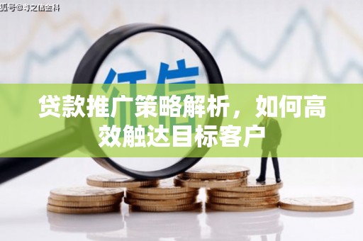 德钦贷款推广策略解析，如何高效触达目标客户
