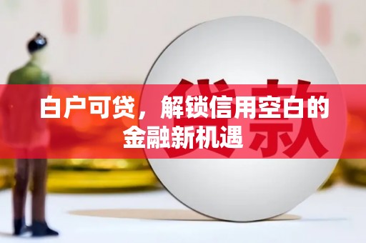 德钦白户可贷，解锁信用空白的金融新机遇
