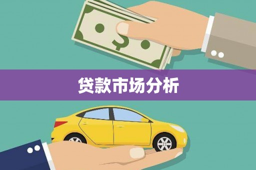德钦贷款市场分析