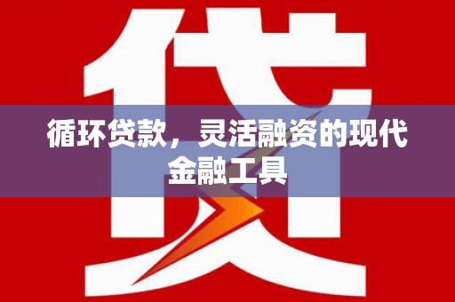 德钦循环贷款，灵活融资的现代金融工具