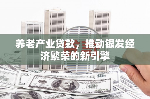 德钦养老产业贷款，推动银发经济繁荣的新引擎