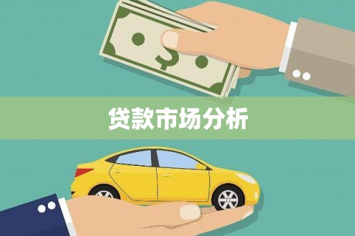 德钦贷款市场分析