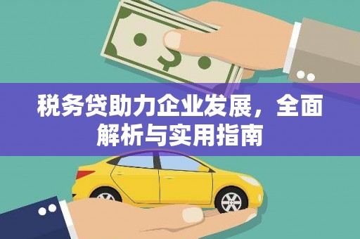 德钦税务贷助力企业发展，全面解析与实用指南