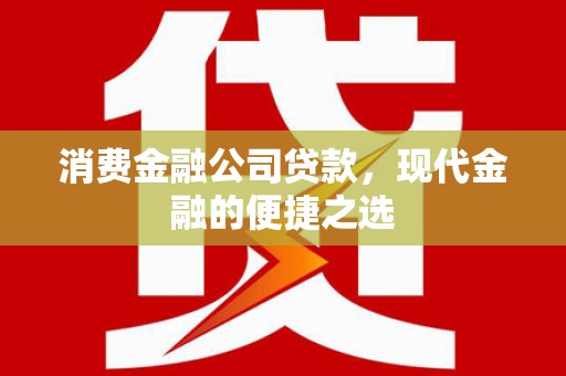 德钦消费金融公司贷款，现代金融的便捷之选