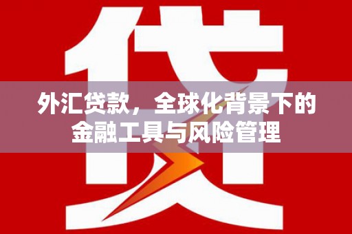 德钦外汇贷款，全球化背景下的金融工具与风险管理